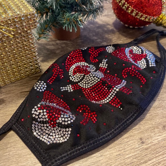 🎁 X-MAS STOCKINGS✨ Bling  Face Masks - Picture 7 of 14